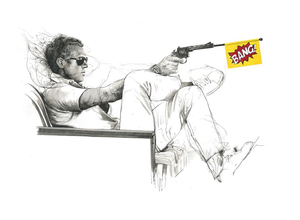 Scott Tetlow | King Of Cool | Limited Edition British Art - EB London