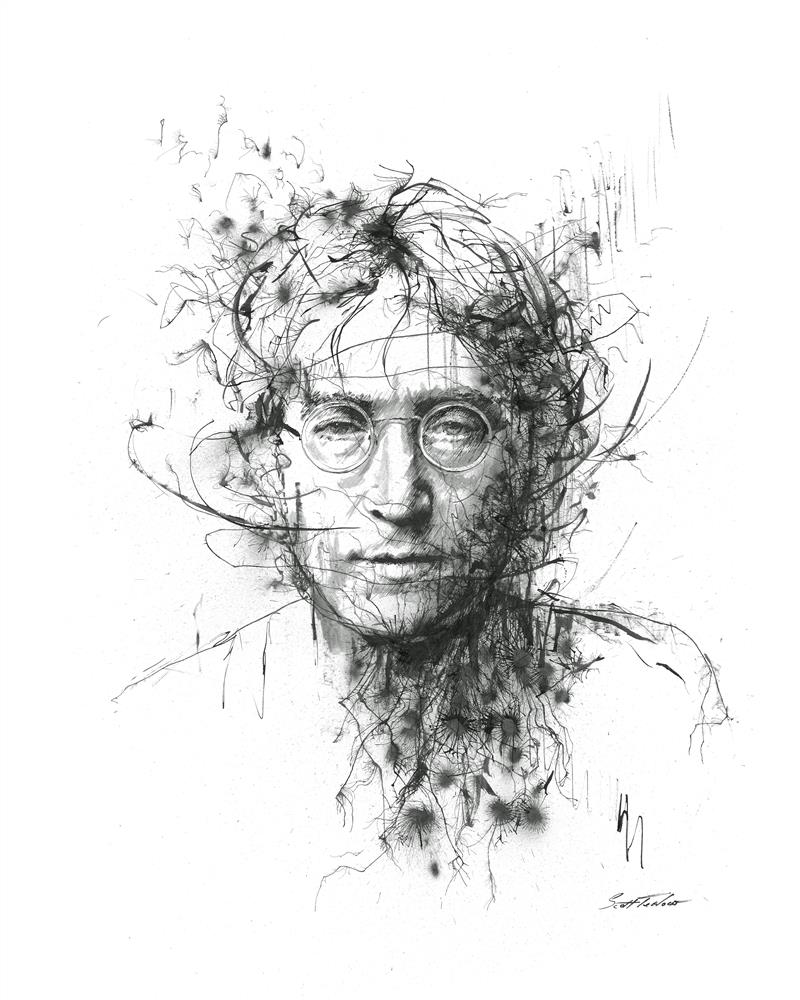 Scott Tetlow | Lennon | Limited Edition British Art - EB London