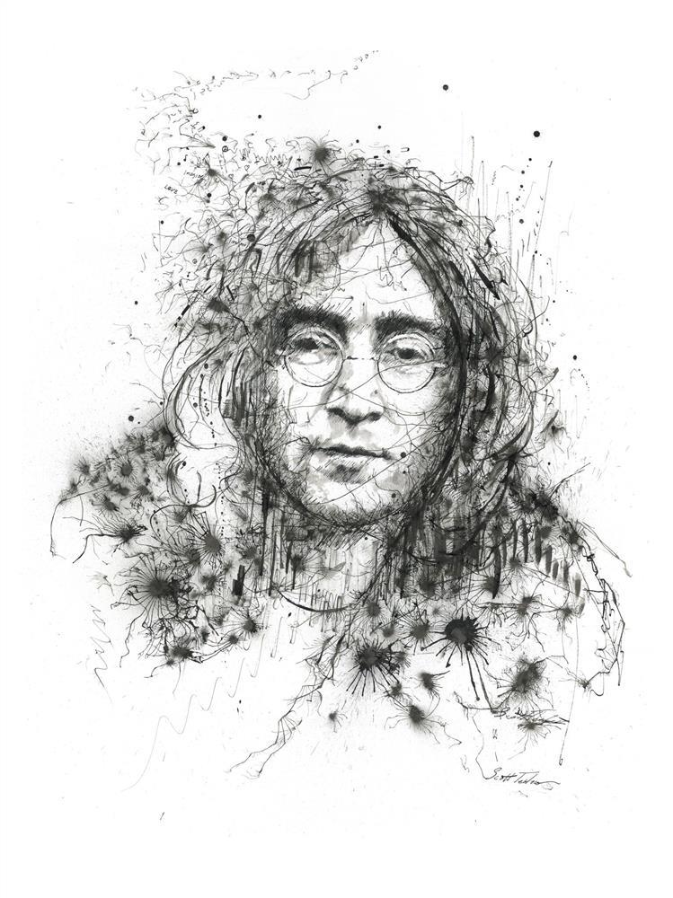Scott Tetlow | Lennon - Miniature | Limited Edition British Art - EB London