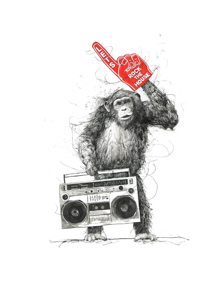 Scott Tetlow | Let's Rock The House - Miniature | Limited Edition British Art - EB London