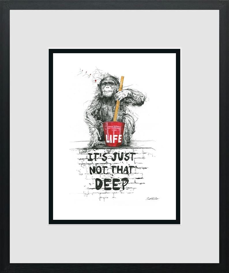 Scott Tetlow | Life, It's Just Not That Deep - Miniature | Limited Edition British Art - EB London