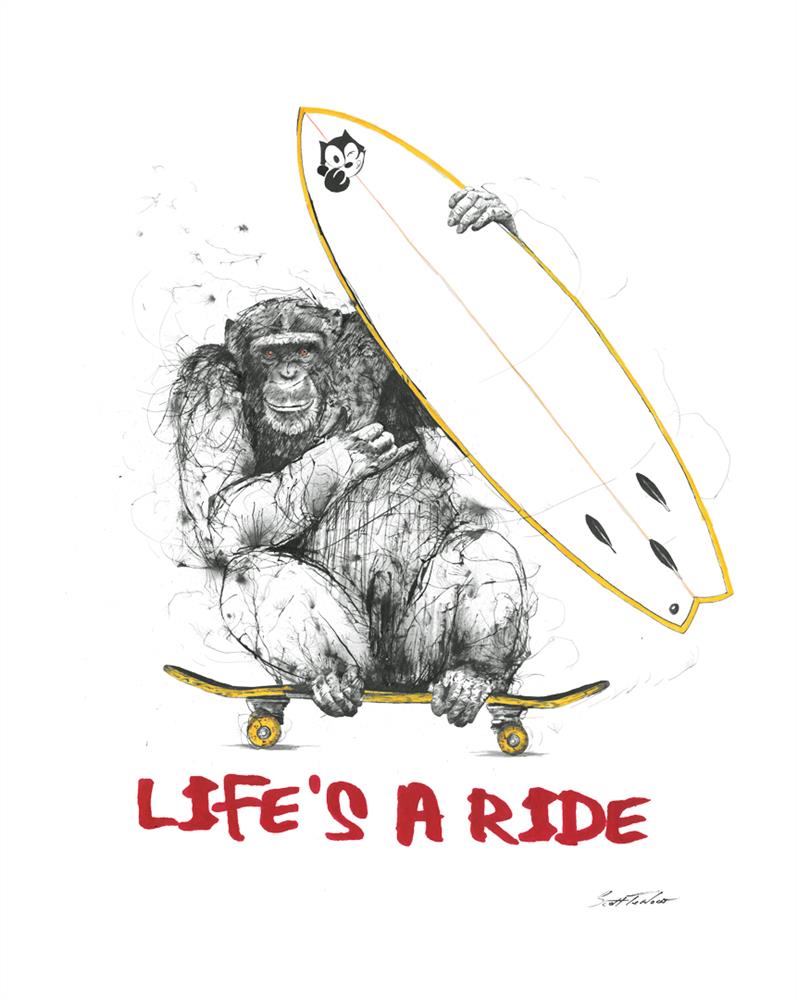 Scott Tetlow | Life's a Ride | Limited Edition British Art - EB London