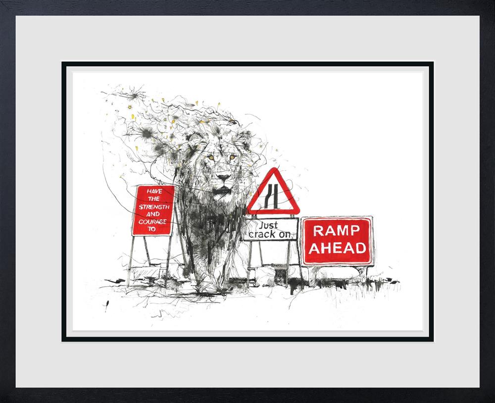 Scott Tetlow | LOW AVAILABILITY - Just Crack On | Limited Edition British Art - EB London
