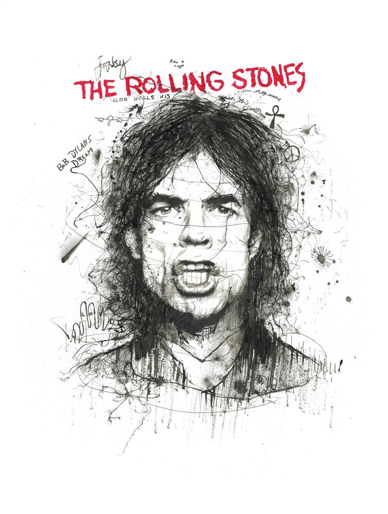 Scott Tetlow | Moves Like Jagger | Limited Edition British Art - EB London