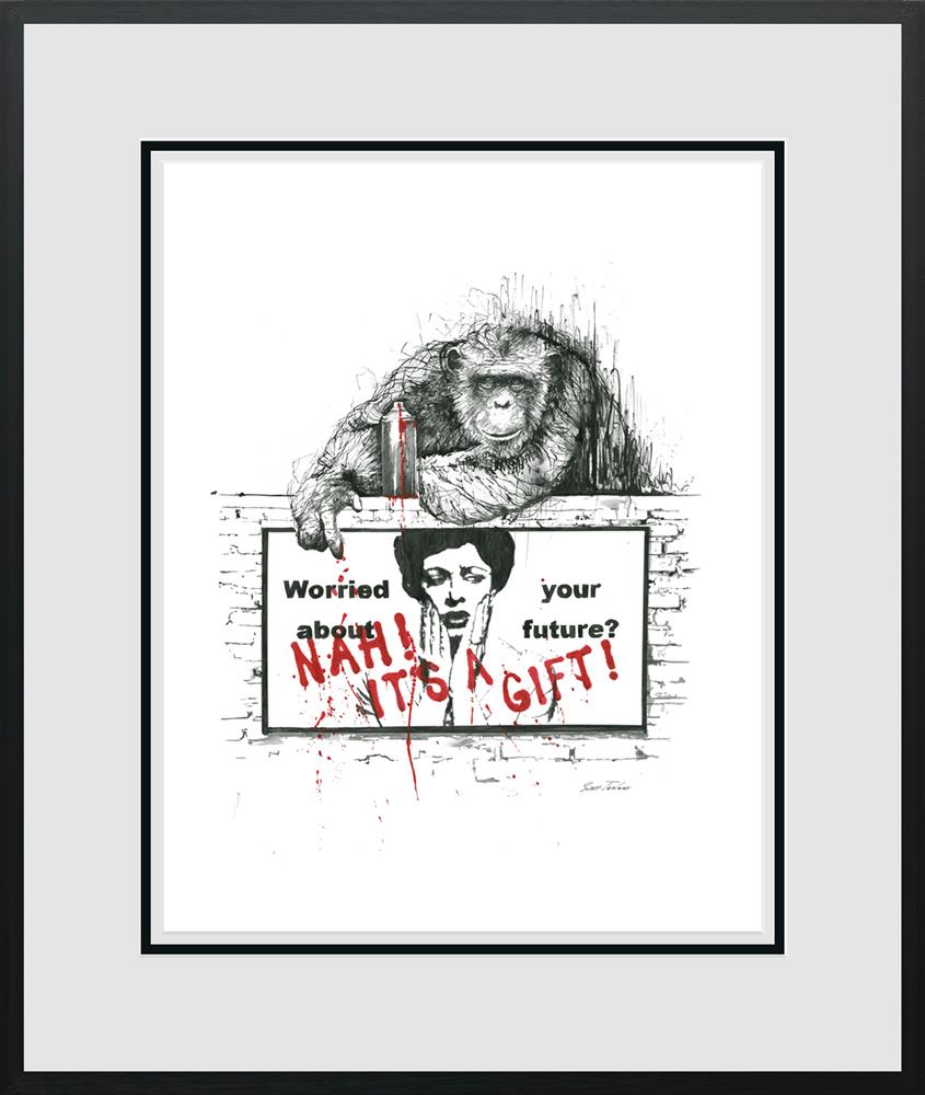 Scott Tetlow | Nah, It's a Gift... | Limited Edition British Art - EB London