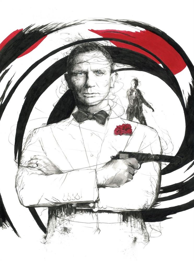 Scott Tetlow | No Time To Die | Original British Art - EB London