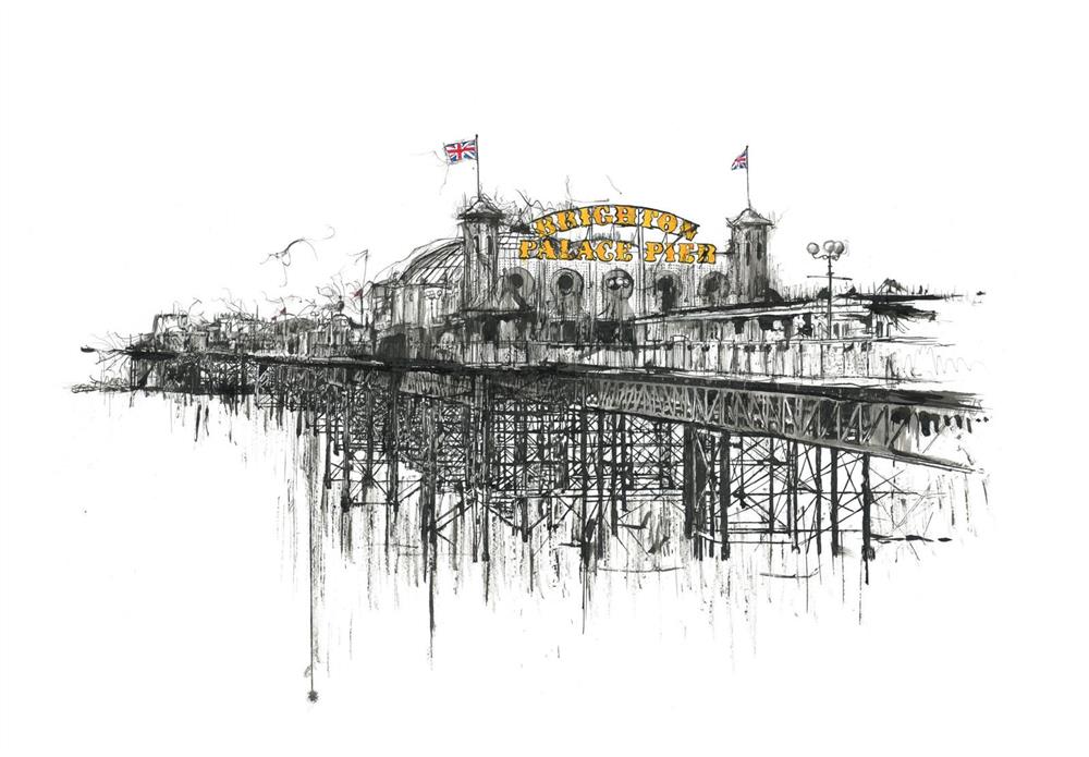 Scott Tetlow | Palace Pier | Limited Edition British Art - EB London