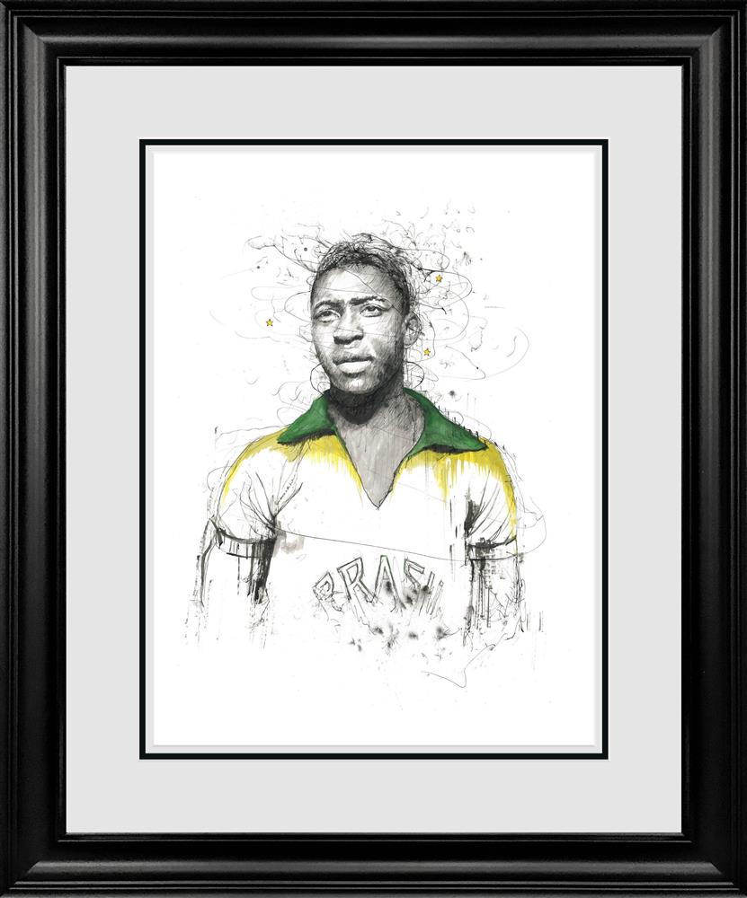 Scott Tetlow | Pelé | Original British Art - EB London