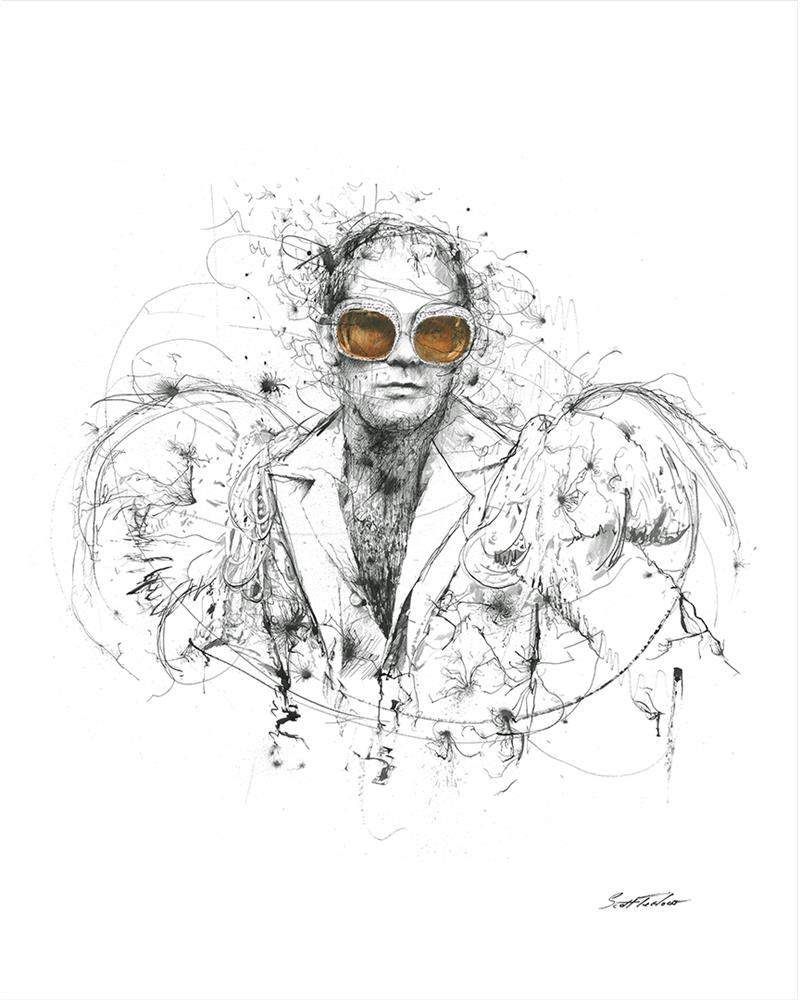Scott Tetlow | Rocketman - Miniature | Limited Edition British Art - EB London