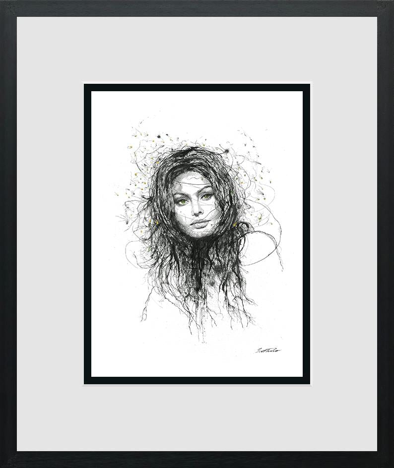 Scott Tetlow | Sophia Loren - Miniature | Limited Edition British Art - EB London