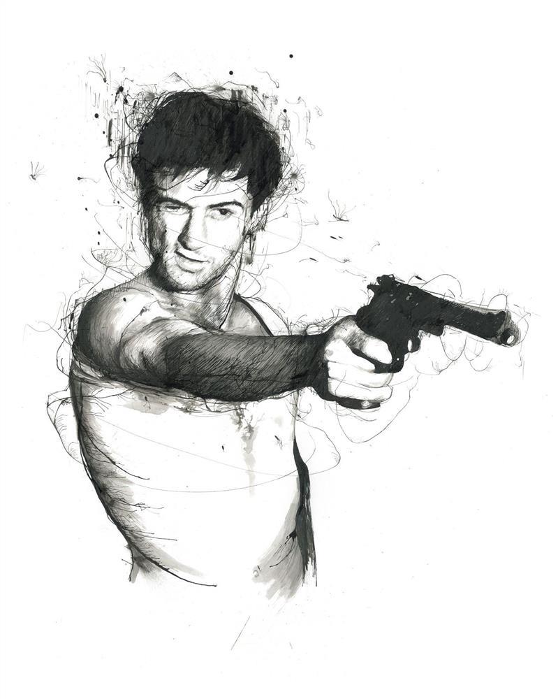 Scott Tetlow | Taxi Driver - Commission | Original British Art - EB London