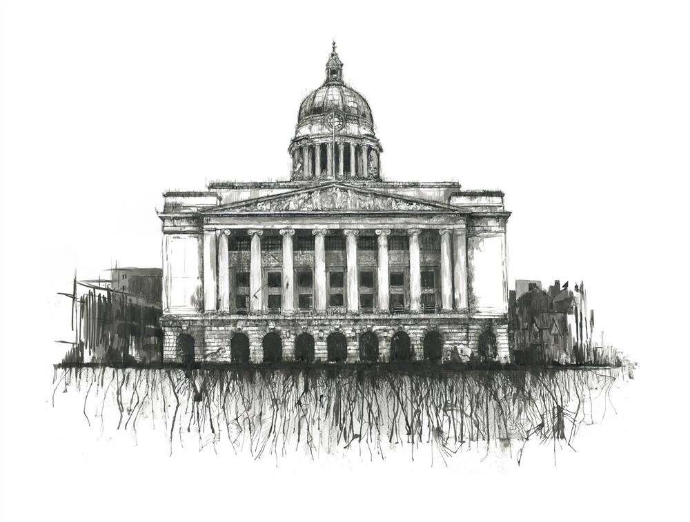 Scott Tetlow | The Council House | Original British Art - EB London
