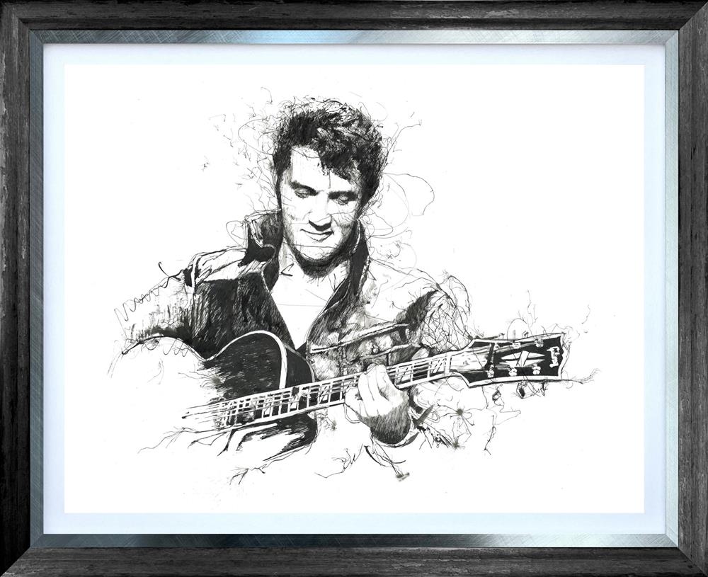 Scott Tetlow | The King Of Rock & Roll - Deluxe | Limited Edition British Art - EB London