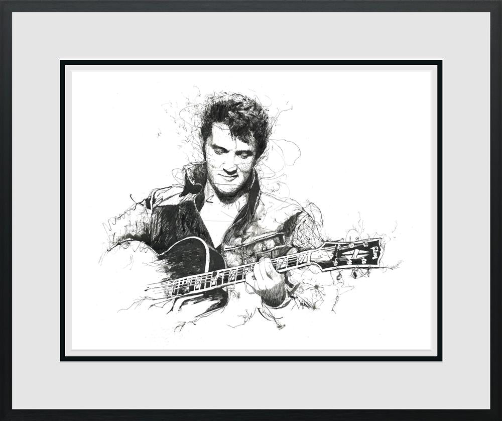 Scott Tetlow | The King Of Rock & Roll | Limited Edition British Art - EB London