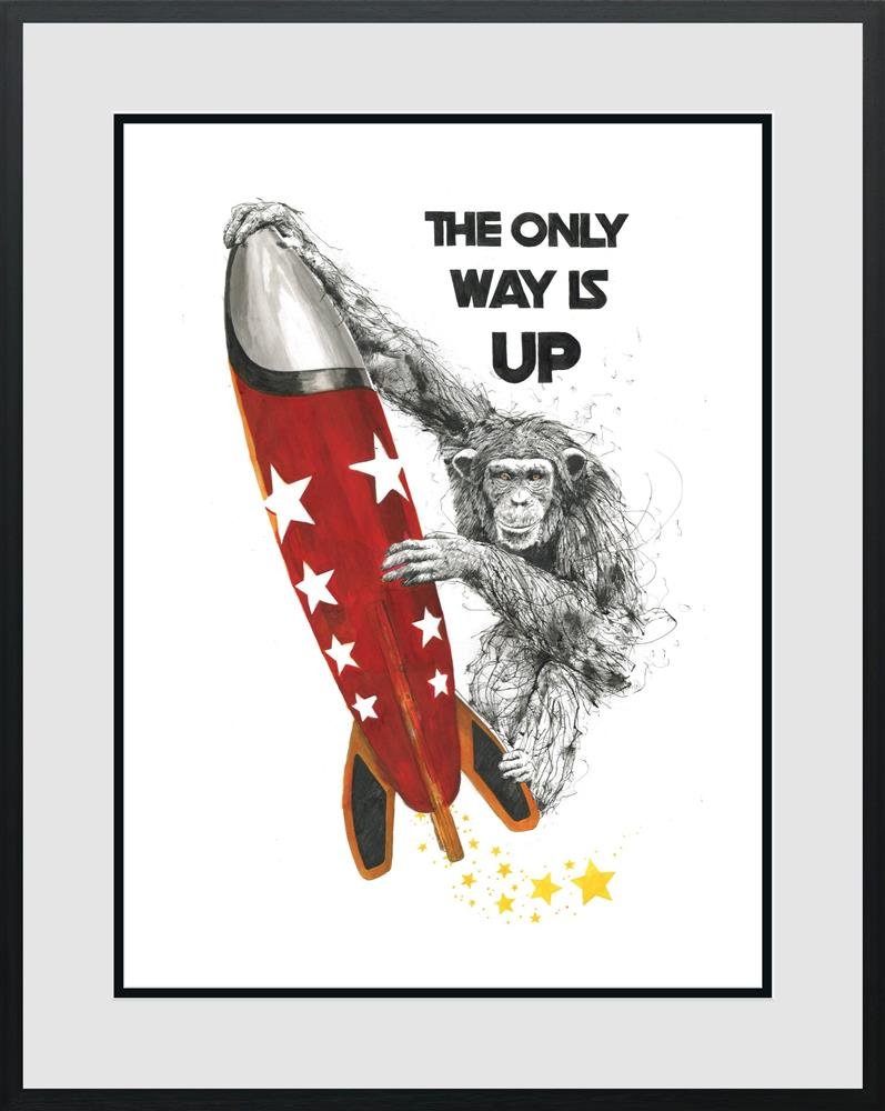 Scott Tetlow | The Only Way Is Up | Limited Edition British Art - EB London