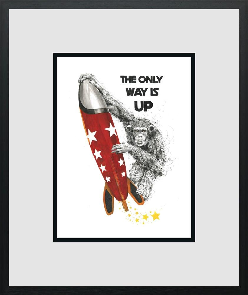 Scott Tetlow | The Only Way Is Up - Miniature | Limited Edition British Art - EB London