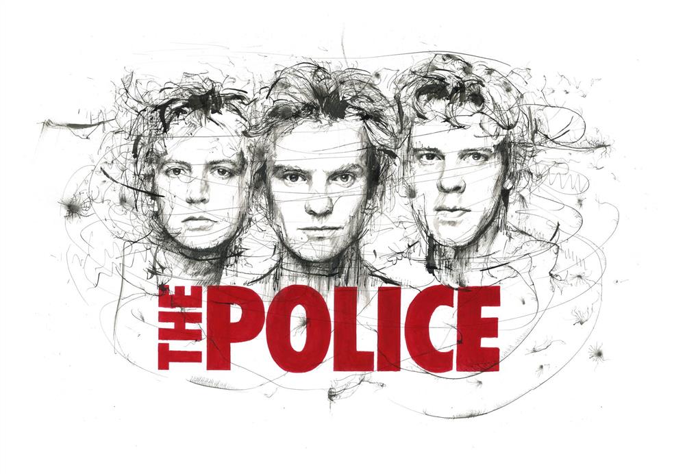 Scott Tetlow | The Police | Original British Art - EB London