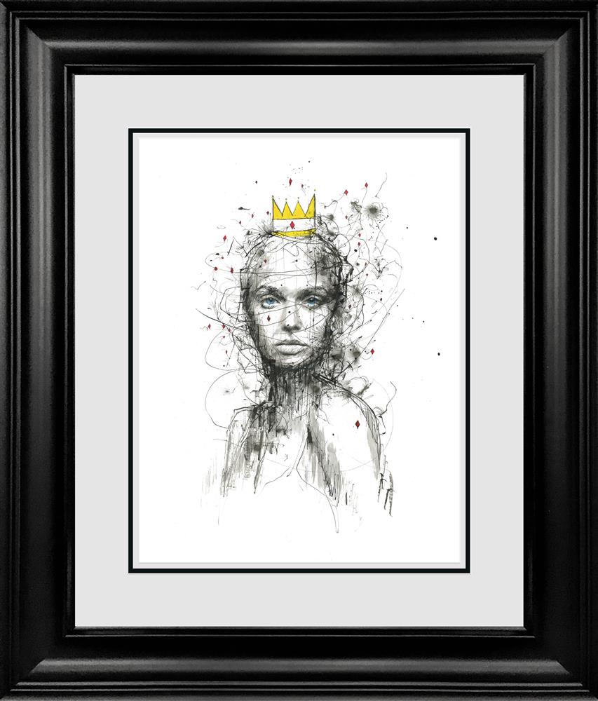 Scott Tetlow | The Queen Of Diamonds | Original British Art - EB London