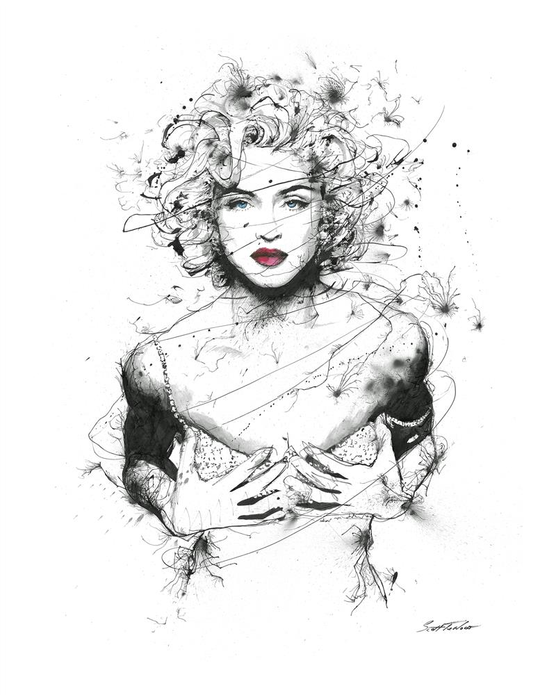 Scott Tetlow | The Queen of Pop - Miniature | Limited Edition British Art - EB London