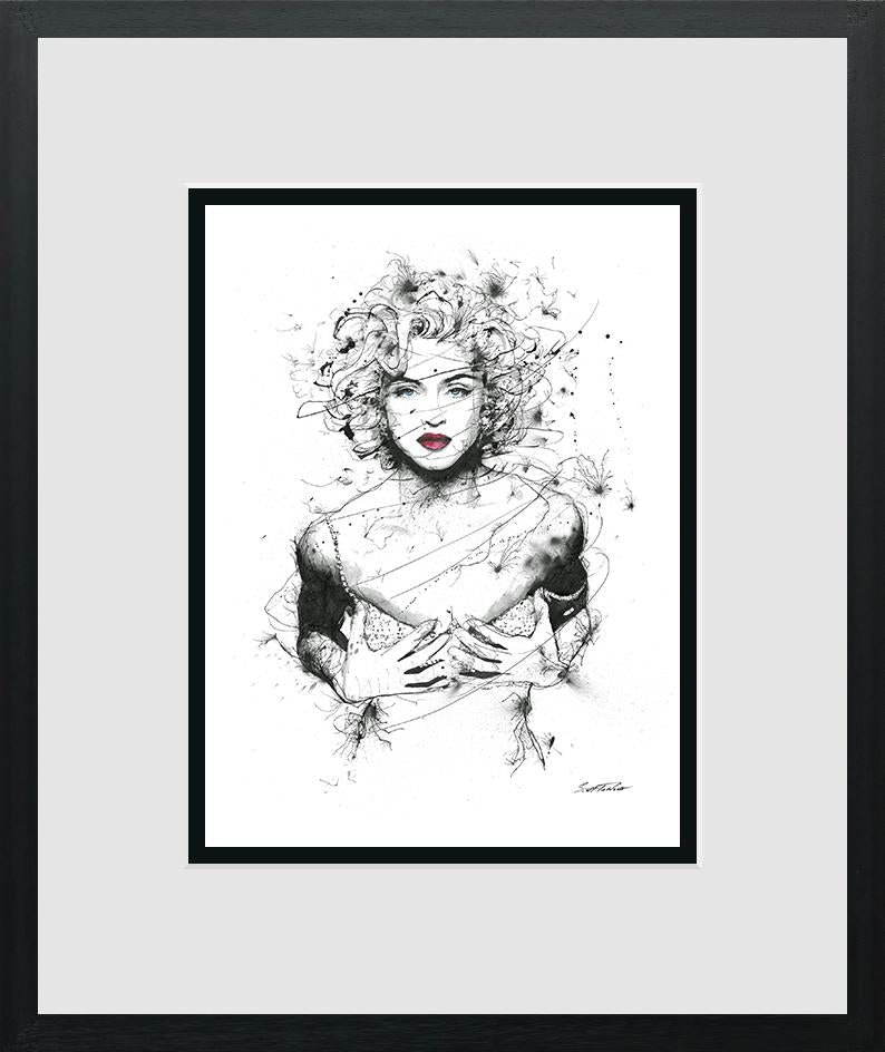 Scott Tetlow | The Queen of Pop - Miniature | Limited Edition British Art - EB London