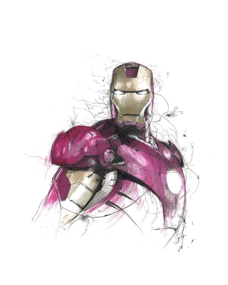 Scott Tetlow | The Truth Is... I Am Iron Man | Original British Art - EB London