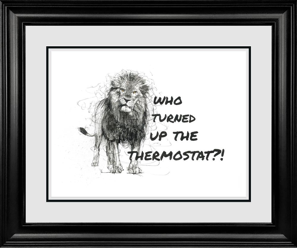 Scott Tetlow | Who Turned Up The Thermostat?! | Original British Art - EB London