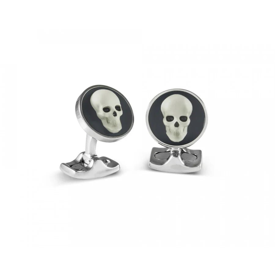 Skull Cameo Cufflinks – Deakin & Francis - EB London