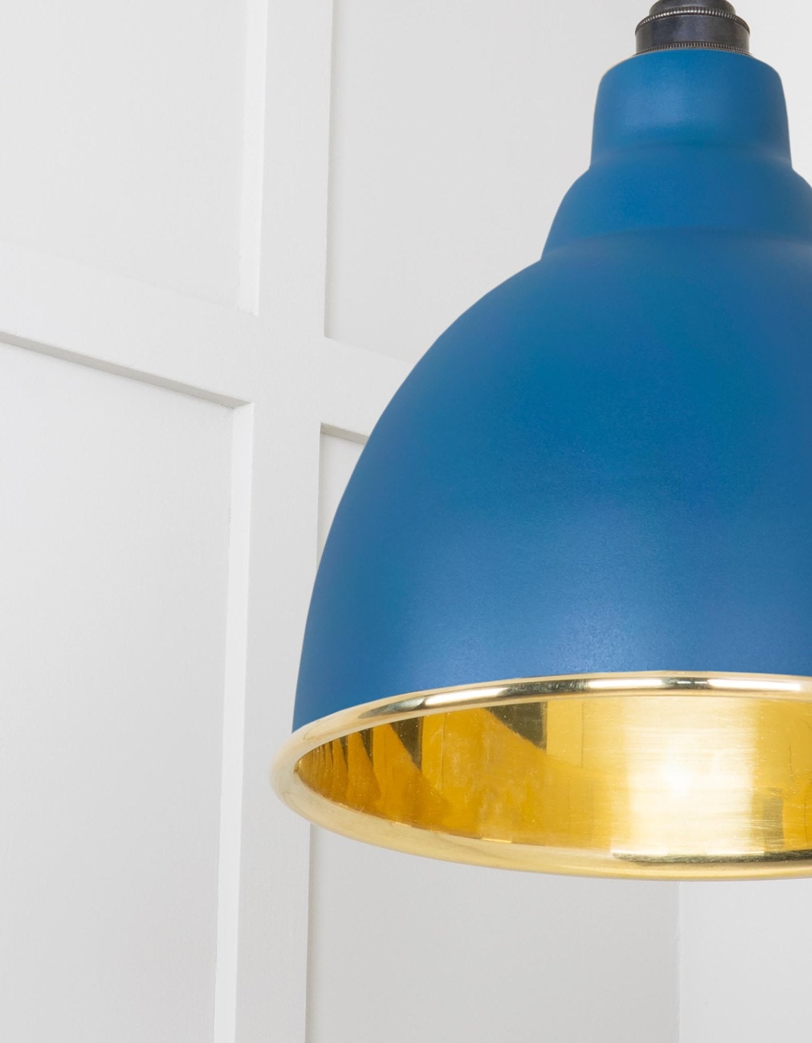 Smooth Brass Brindley Pendant | Upstream - From The Anvil - EB London