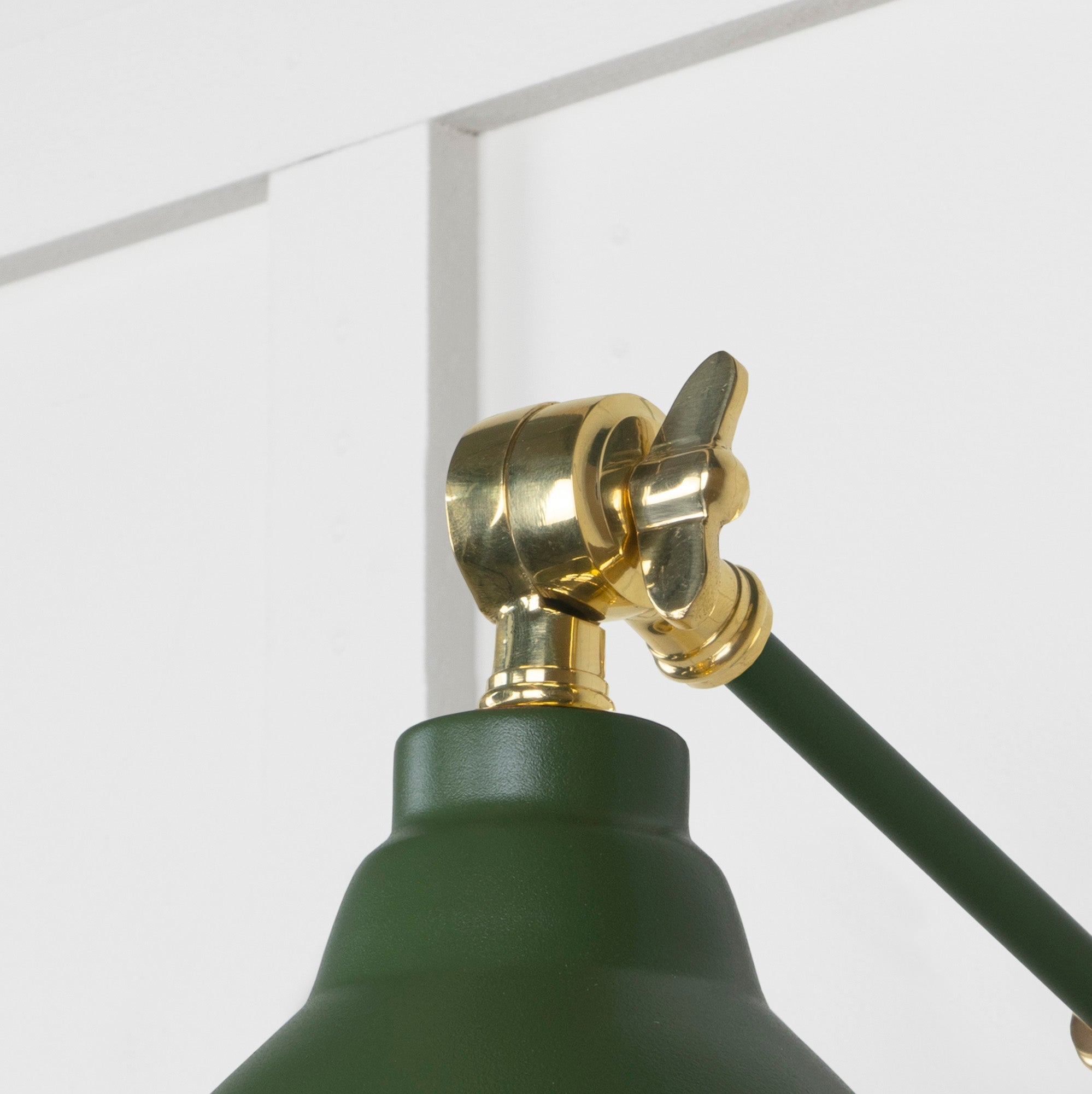 Smooth Brass Brindley Wall Light | Smooth Brass Heath - From the Anvil - EB London