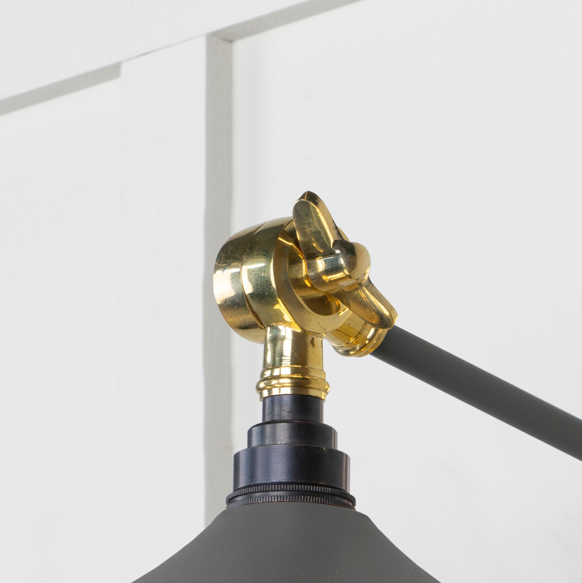Smooth Brass Flora Wall Light | Bluff - From the Anvil - EB London