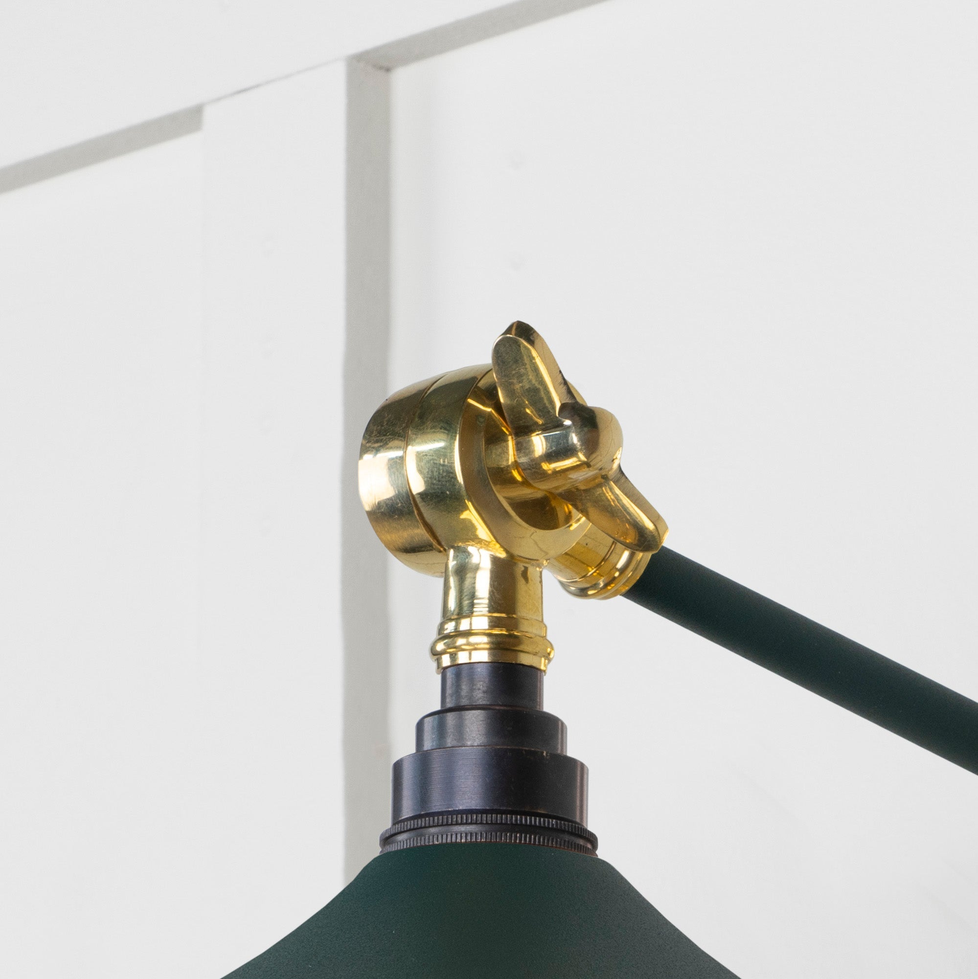 Smooth Brass Flora Wall Light | Dingle - From The Anvil - EB London