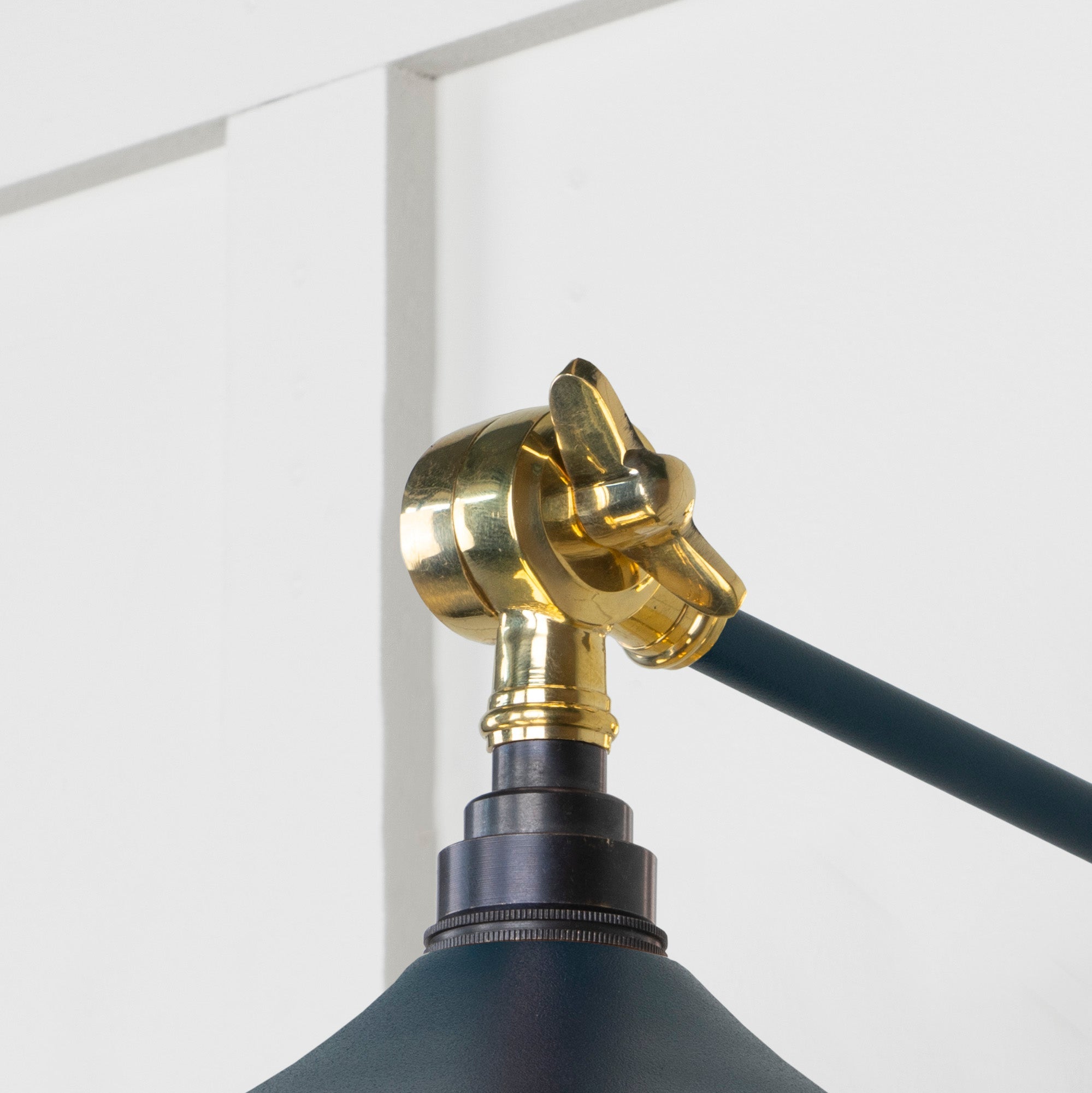 Smooth Brass Flora Wall Light | Dusk - From The Anvil - EB London