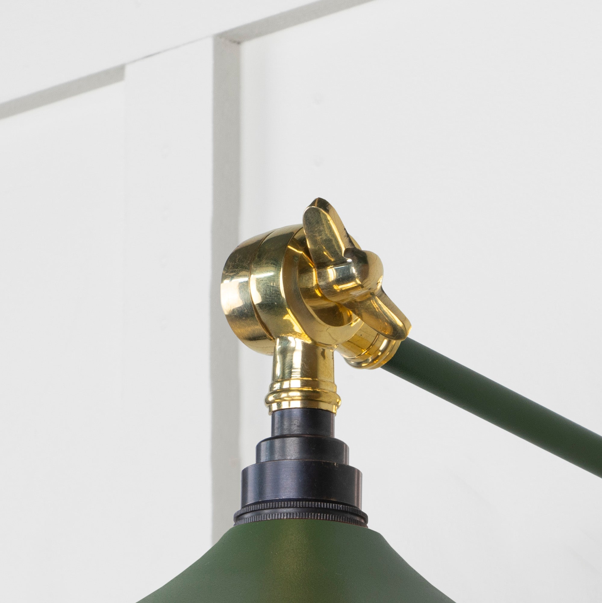 Smooth Brass Flora Wall Light | Heath - From The Anvil - EB London