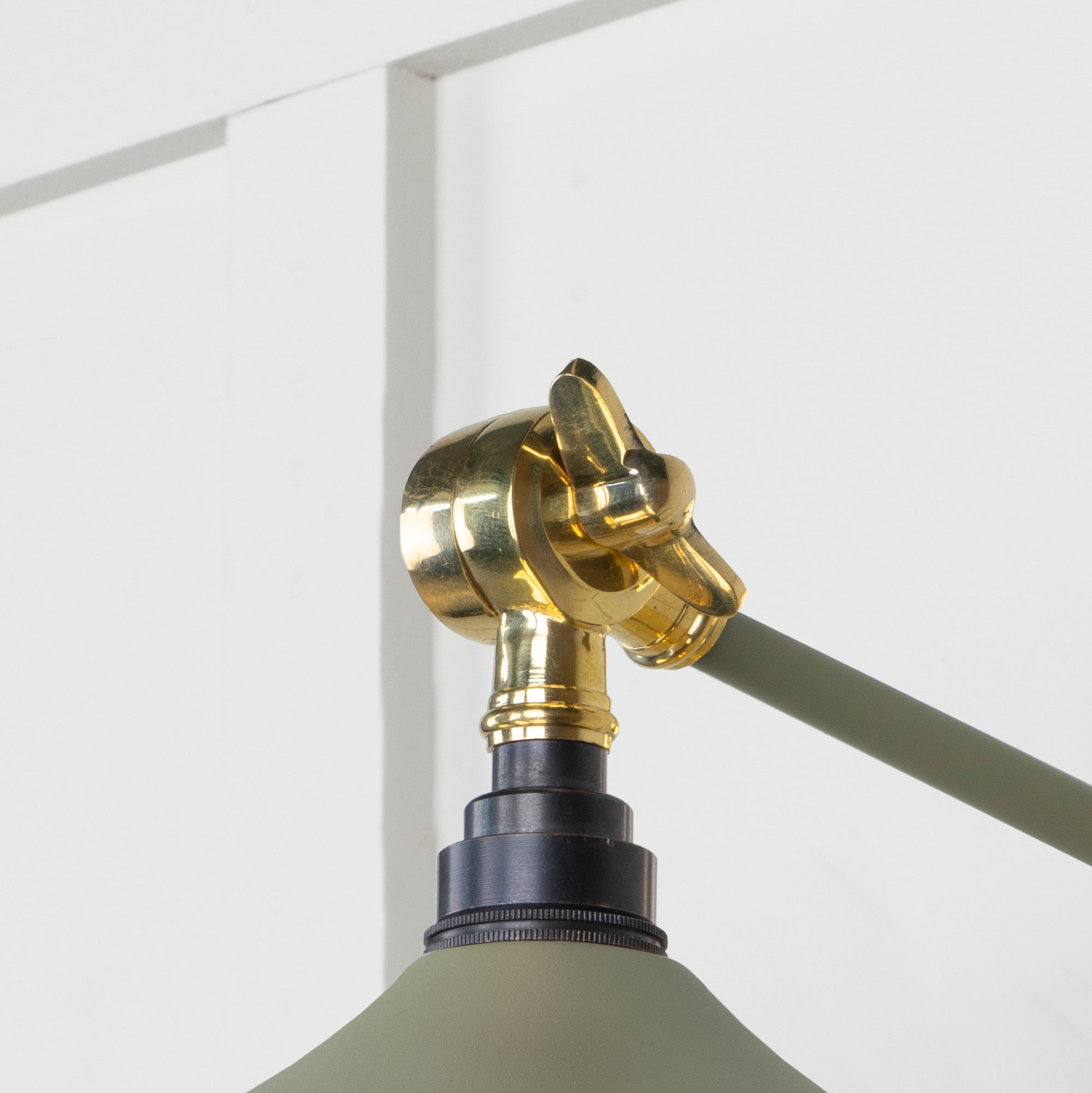 Smooth Brass Flora Wall Light | Tump - From The Anvil - EB London