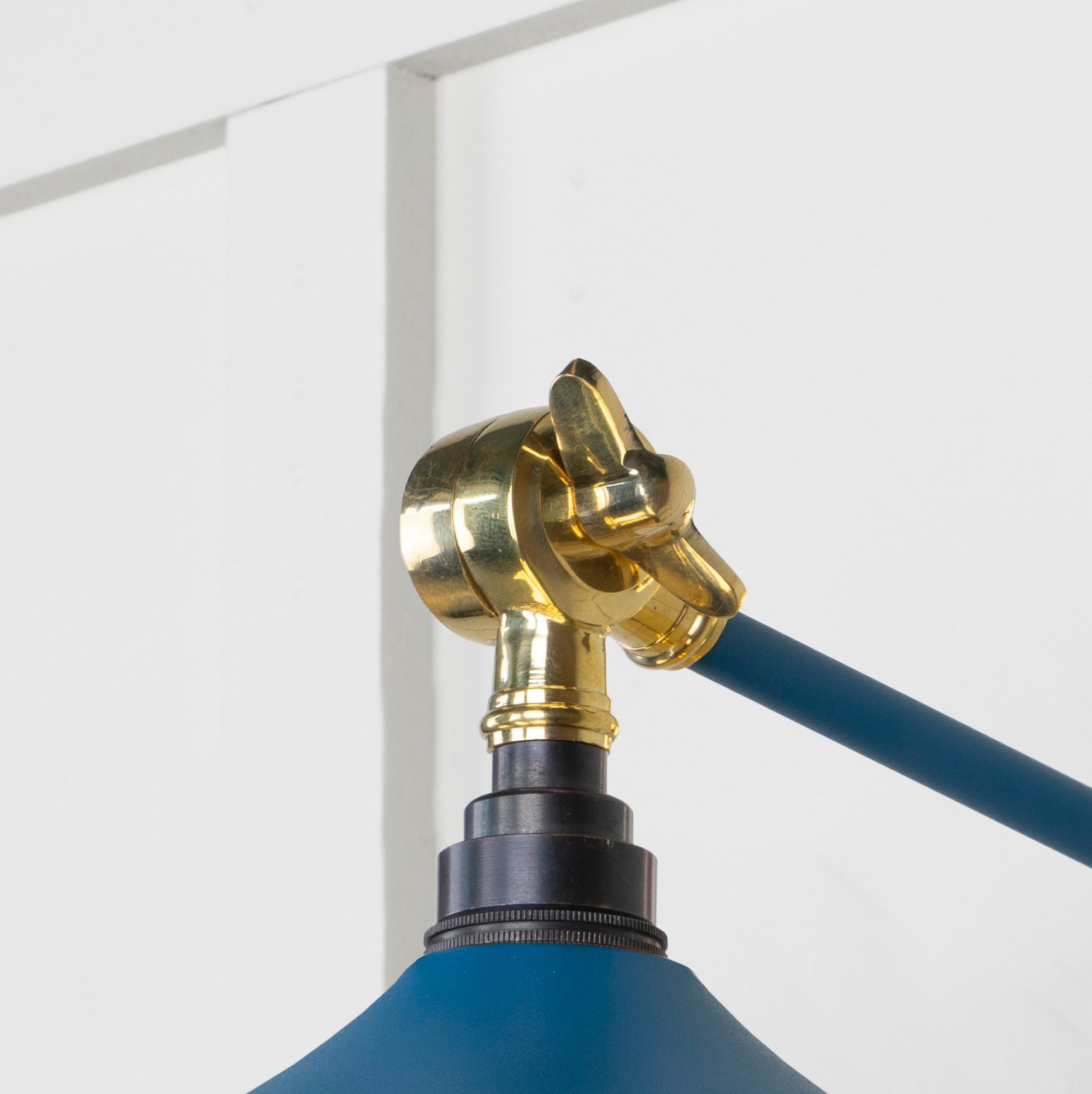 Smooth Brass Flora Wall Light | Upstream - From The Anvil - EB London