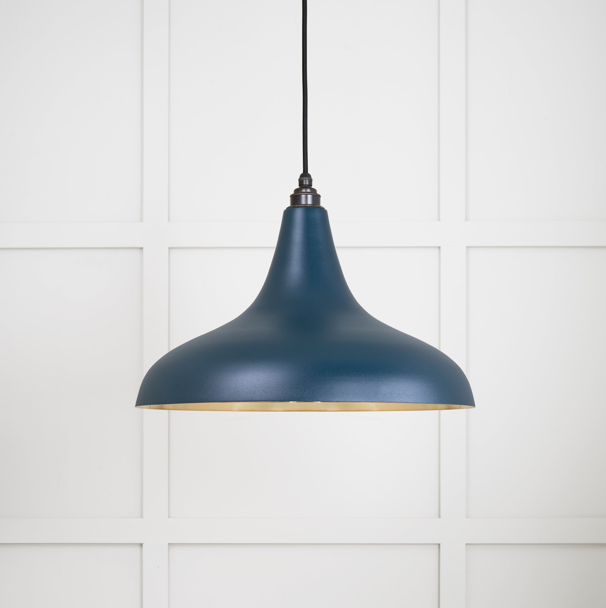 Smooth Brass Frankley Pendant | Dusk - From The Anvil - EB London