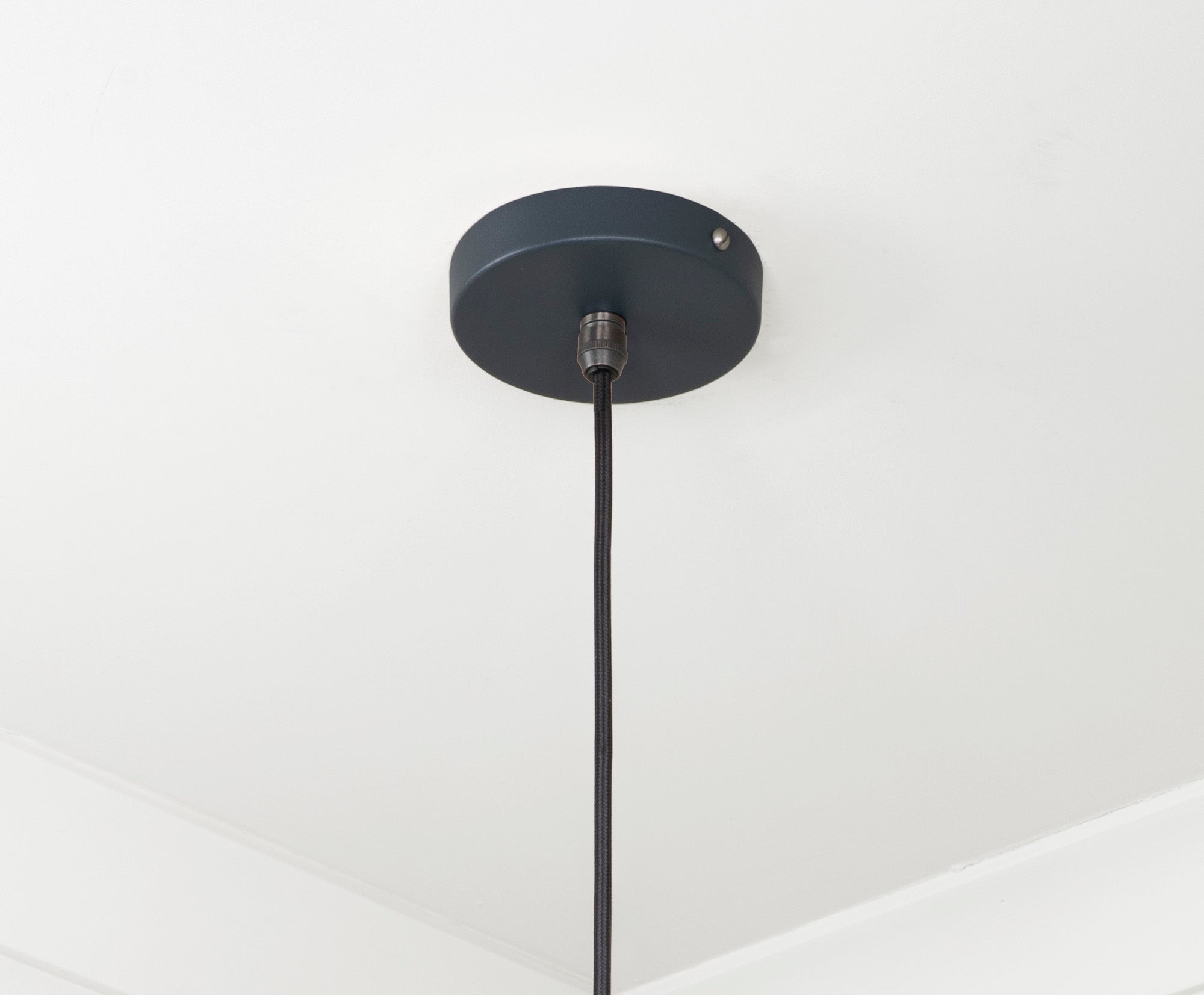 Smooth Brass Frankley Pendant | Soot - From The Anvil - EB London