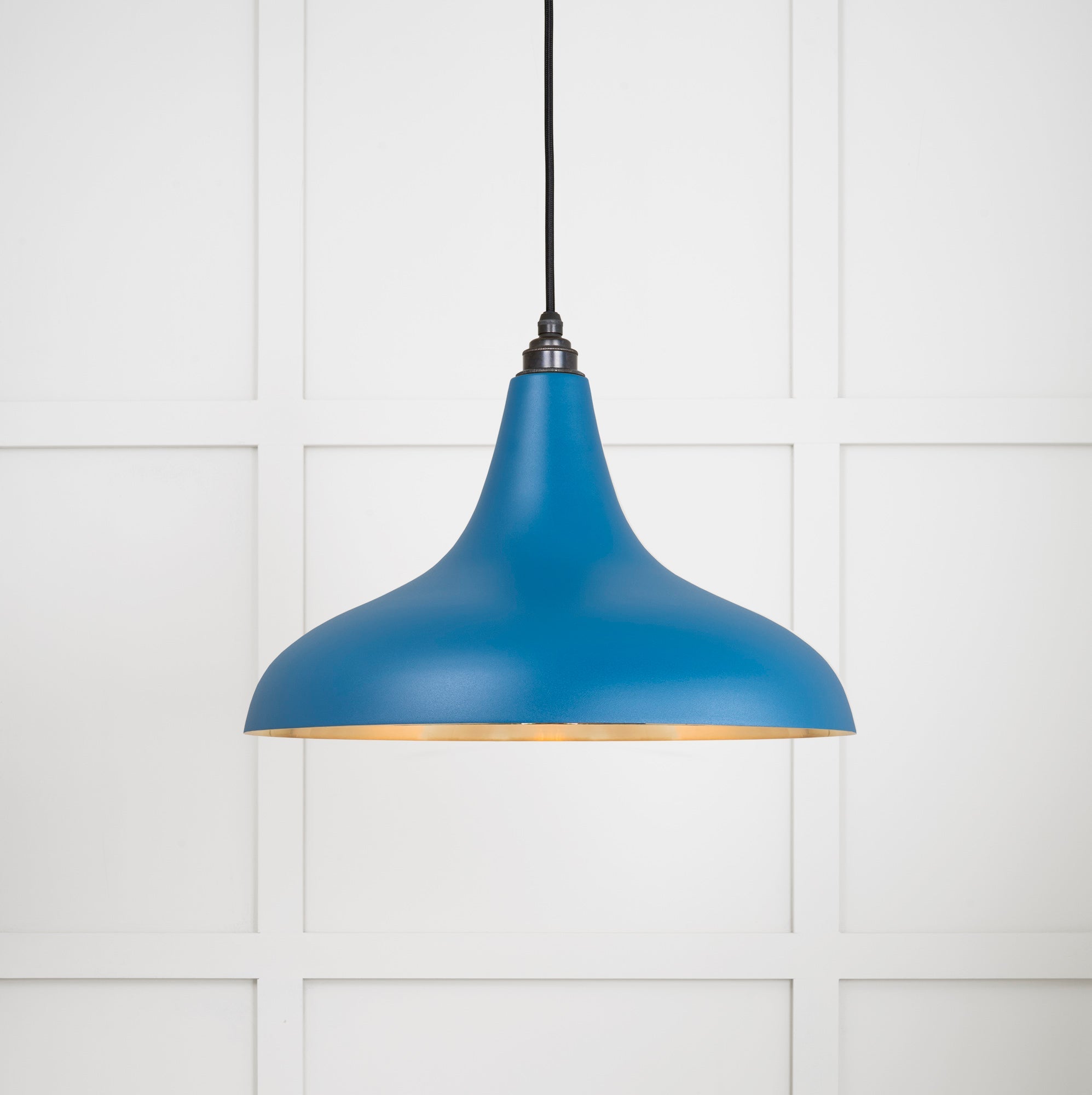 Smooth Brass Frankley Pendant | Upstream - From The Anvil - EB London