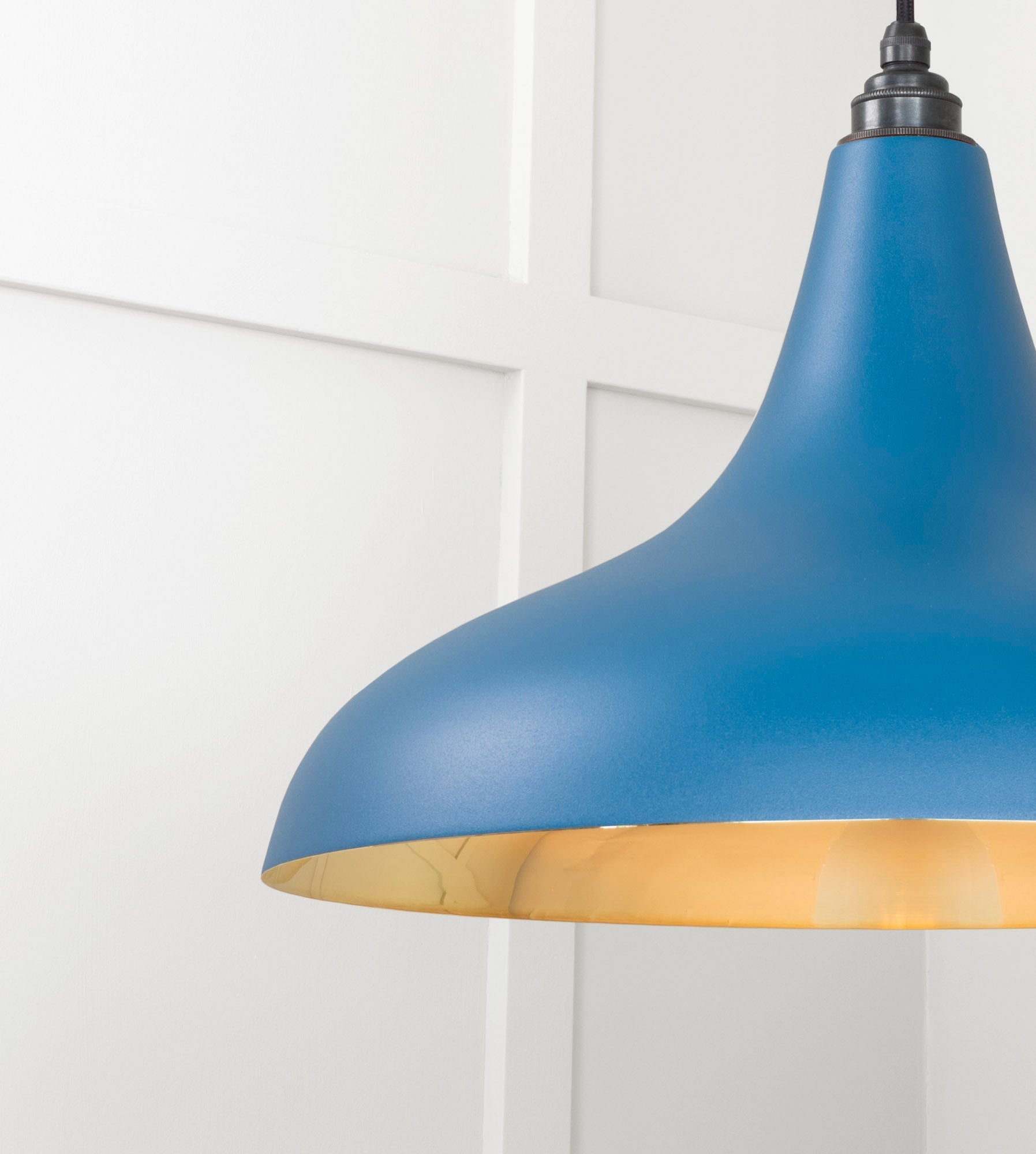 Smooth Brass Frankley Pendant | Upstream - From The Anvil - EB London