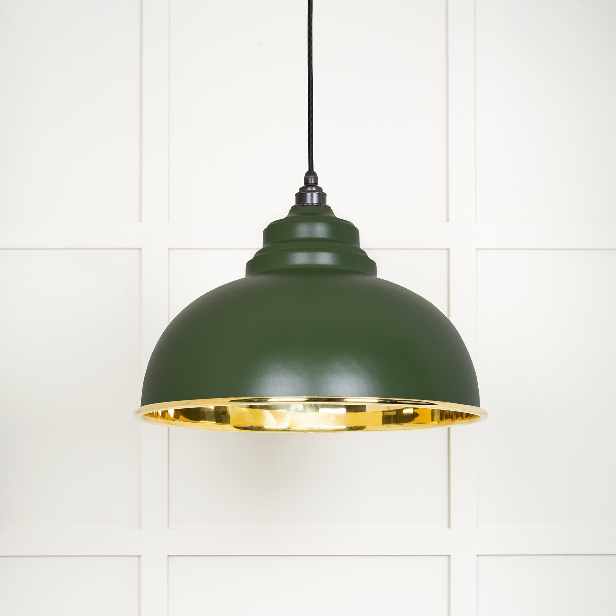 Smooth Brass Harborne Pendant | Heath - From The Anvil - EB London