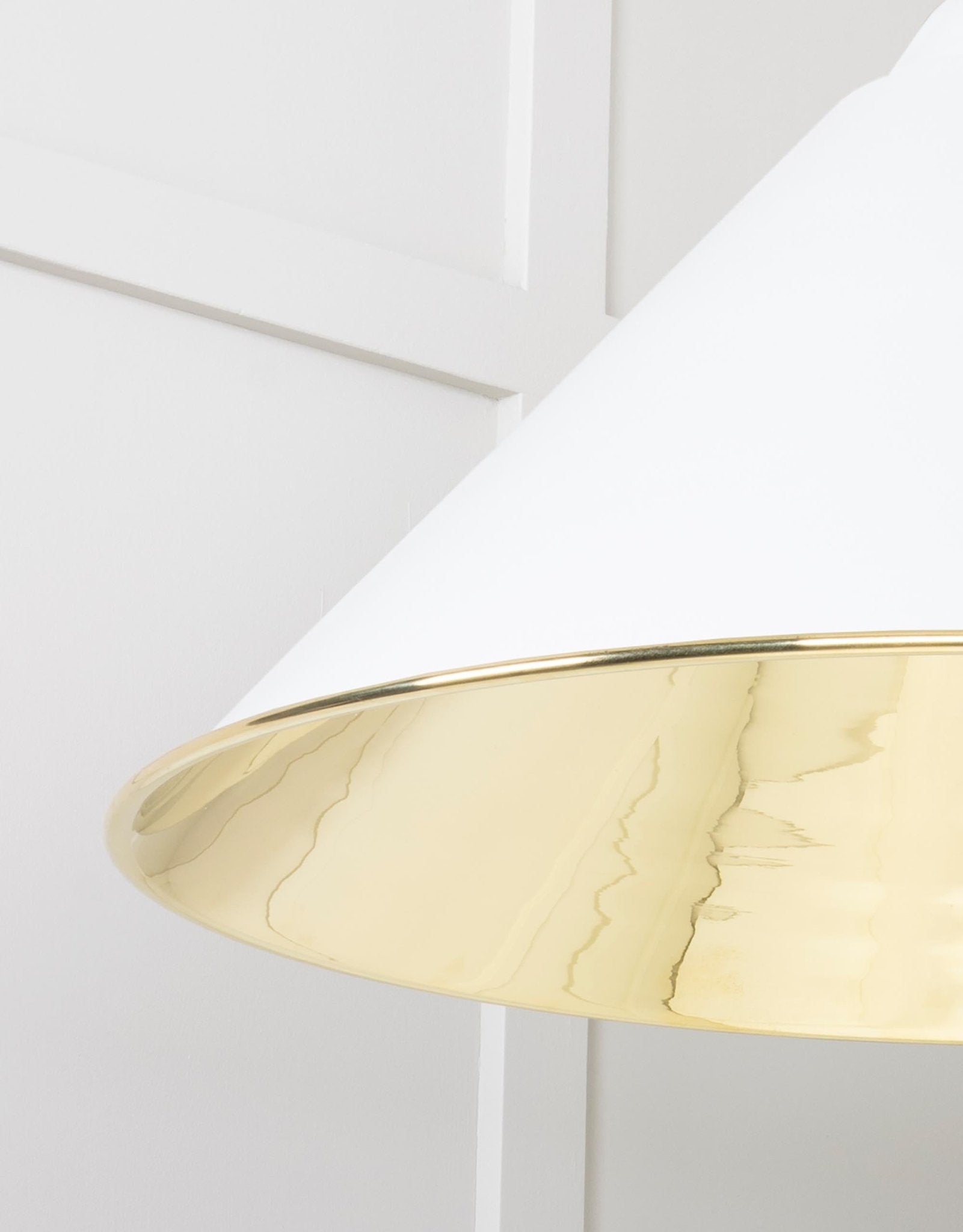 Smooth Brass Hockley Pendant | Flock - From The Anvil - EB London