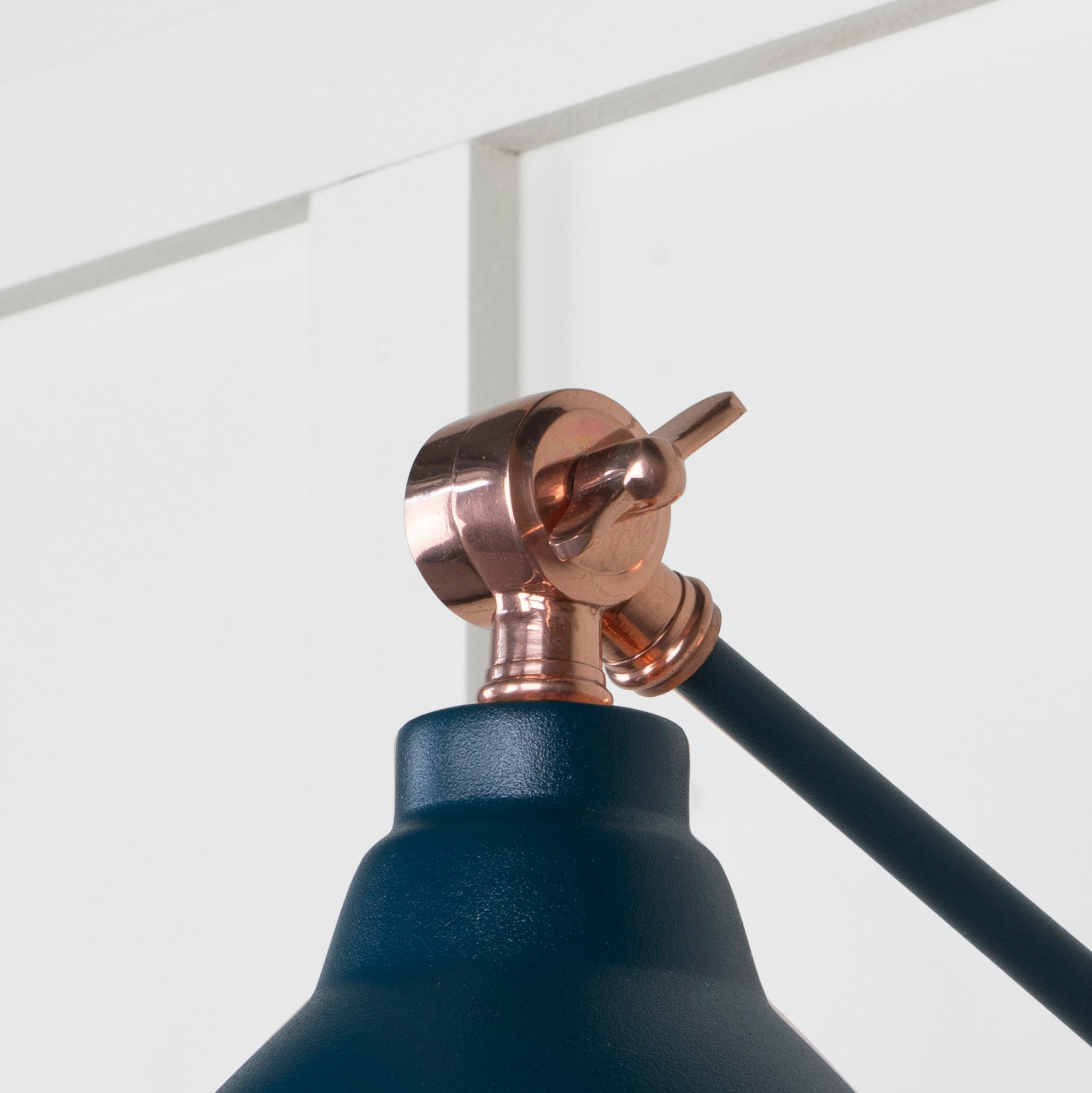 Smooth Copper Brindley Wall Light | Smooth Copper Dusk - From the Anvil - EB London