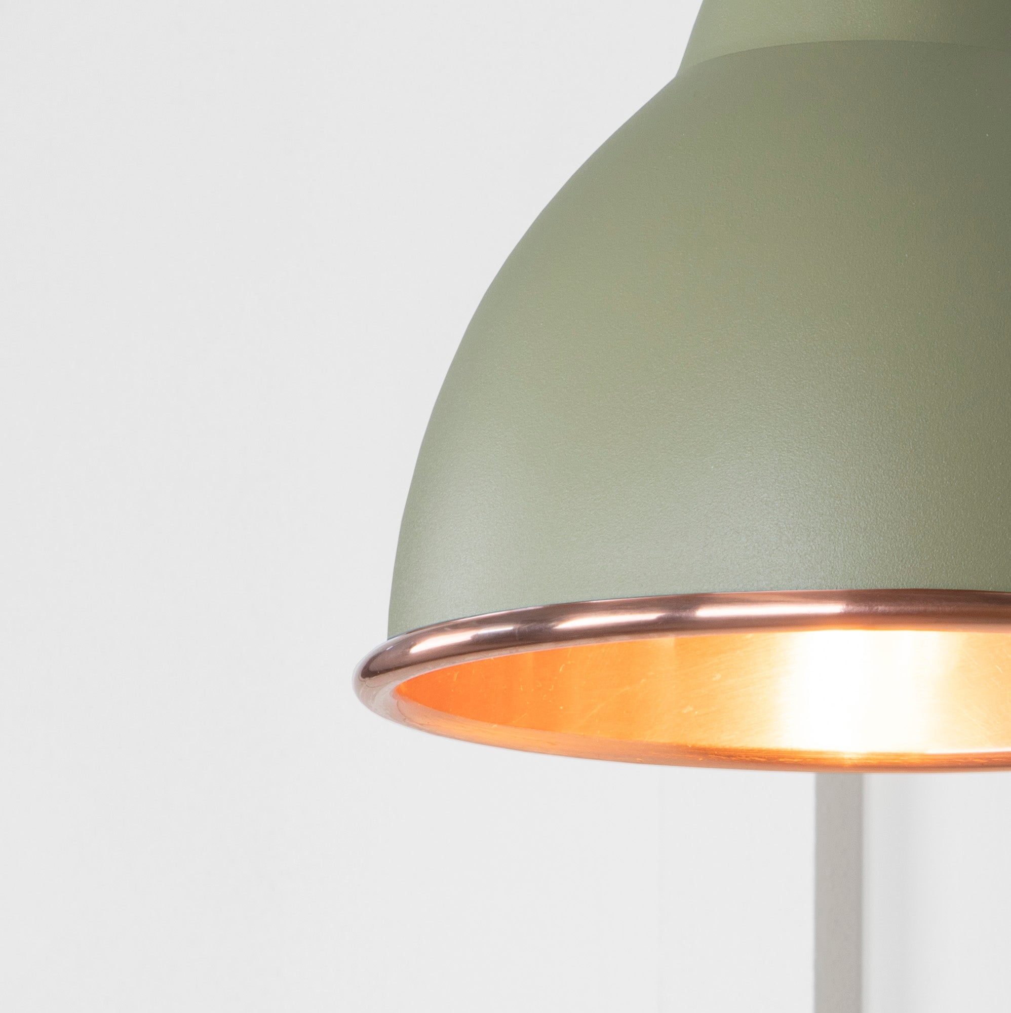 Smooth Copper Brindley Wall Light | Smooth Copper Tump - From the Anvil - EB London