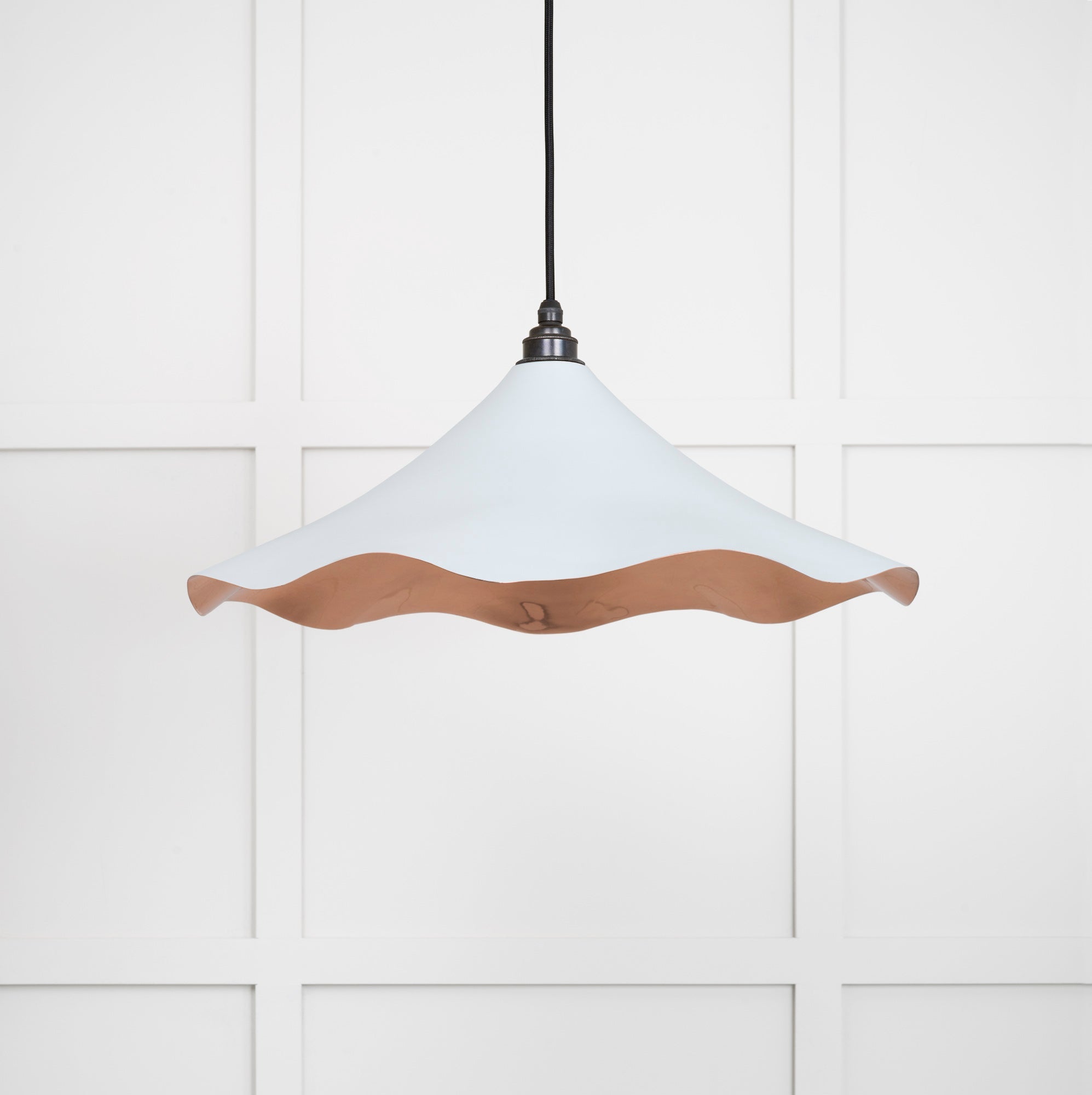 Smooth Copper Flora Pendant | Birch - From The Anvil - EB London