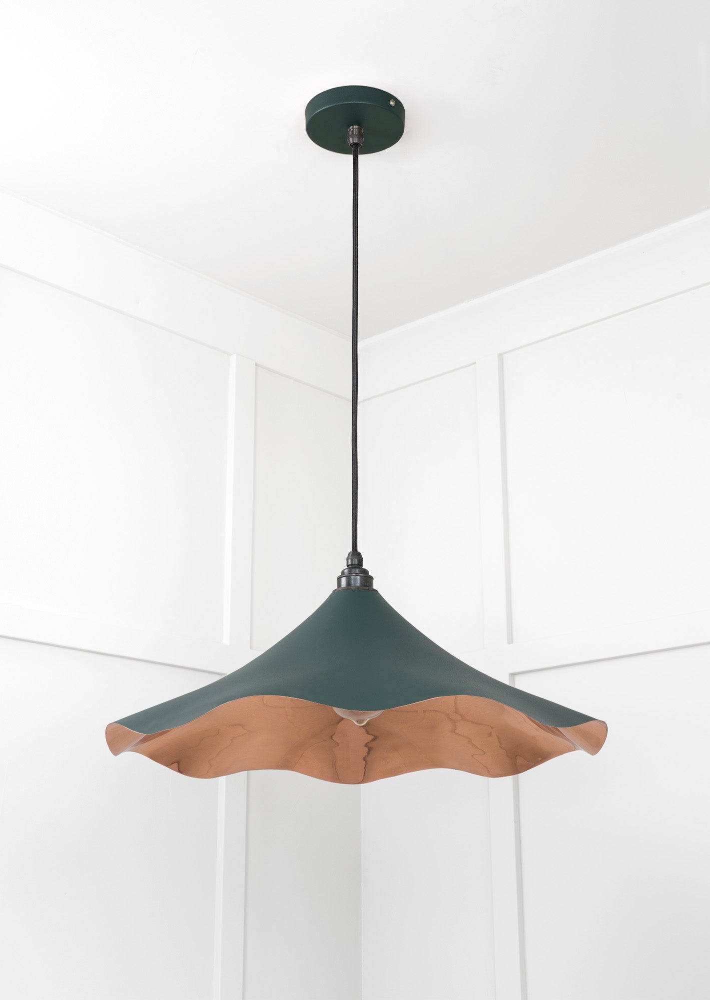 Smooth Copper Flora Pendant | Dingle - From The Anvil - EB London