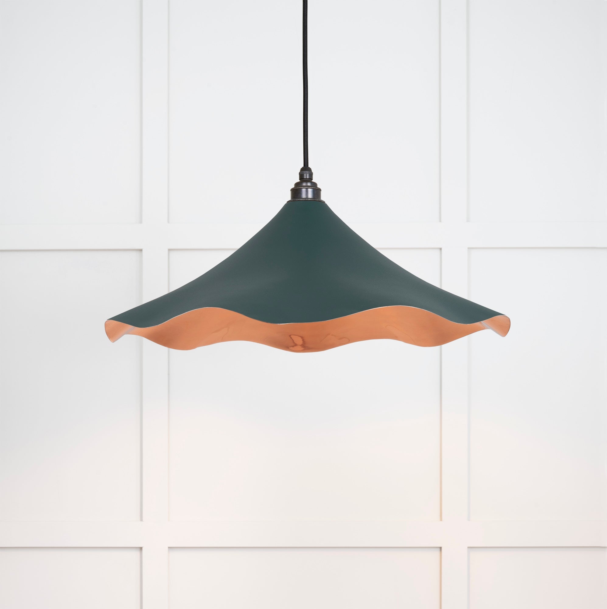 Smooth Copper Flora Pendant | Dingle - From The Anvil - EB London
