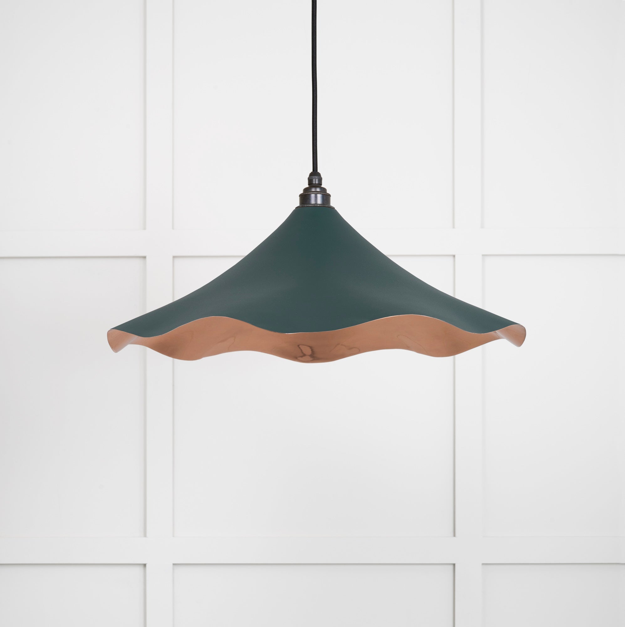 Smooth Copper Flora Pendant | Dingle - From The Anvil - EB London
