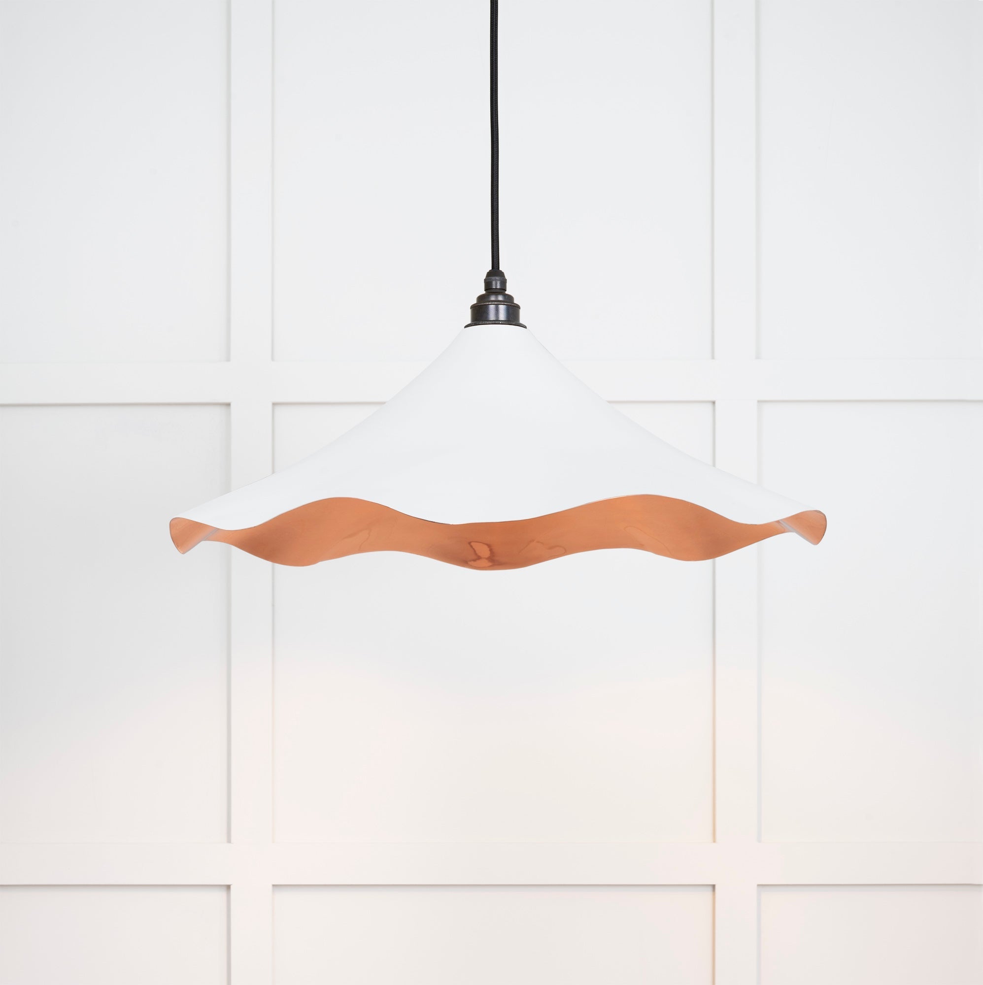 Smooth Copper Flora Pendant | Flock - From The Anvil - EB London