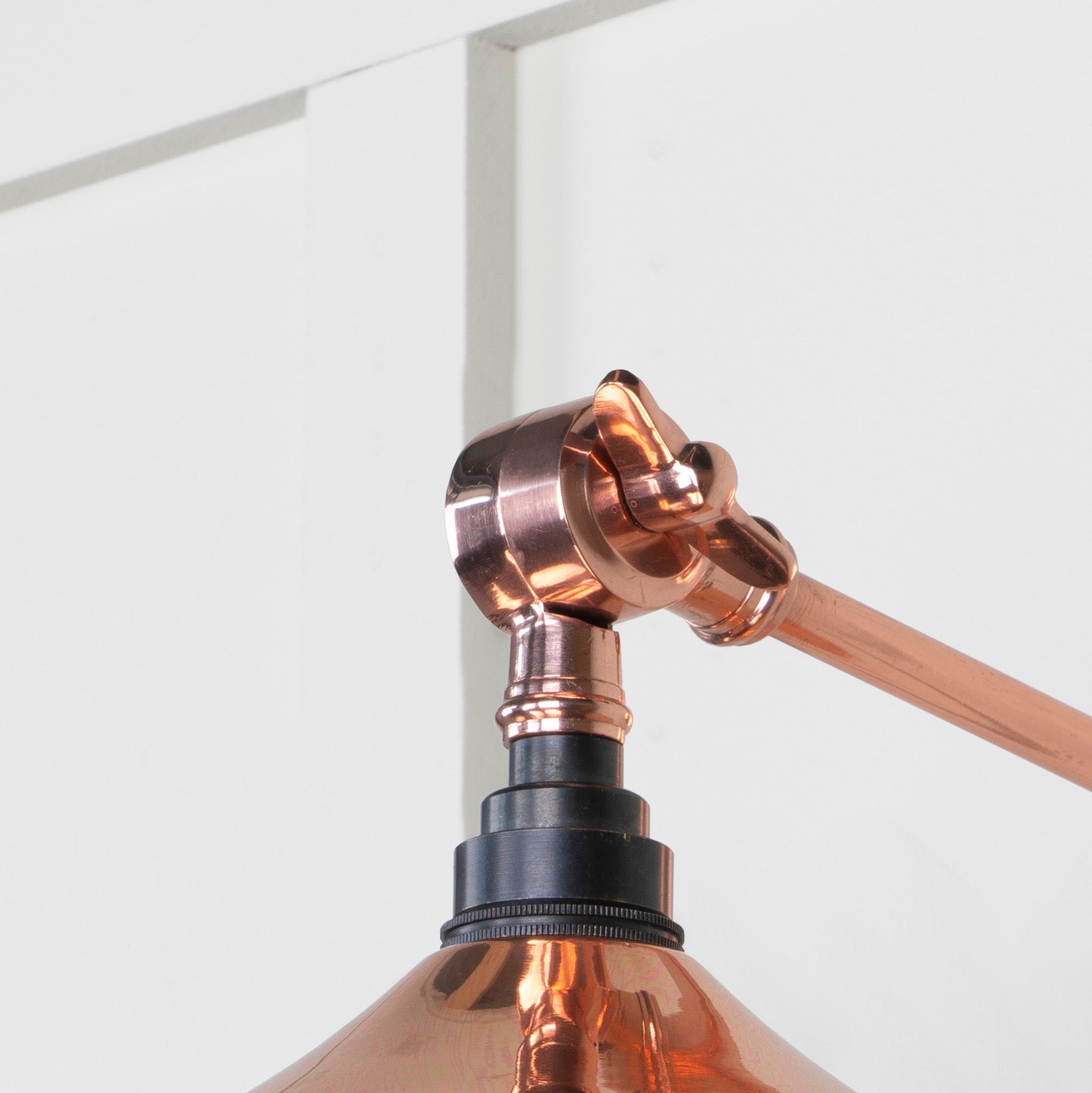 Smooth Copper Flora Wall Light | Smooth Copper Bare - From The Anvil - EB London
