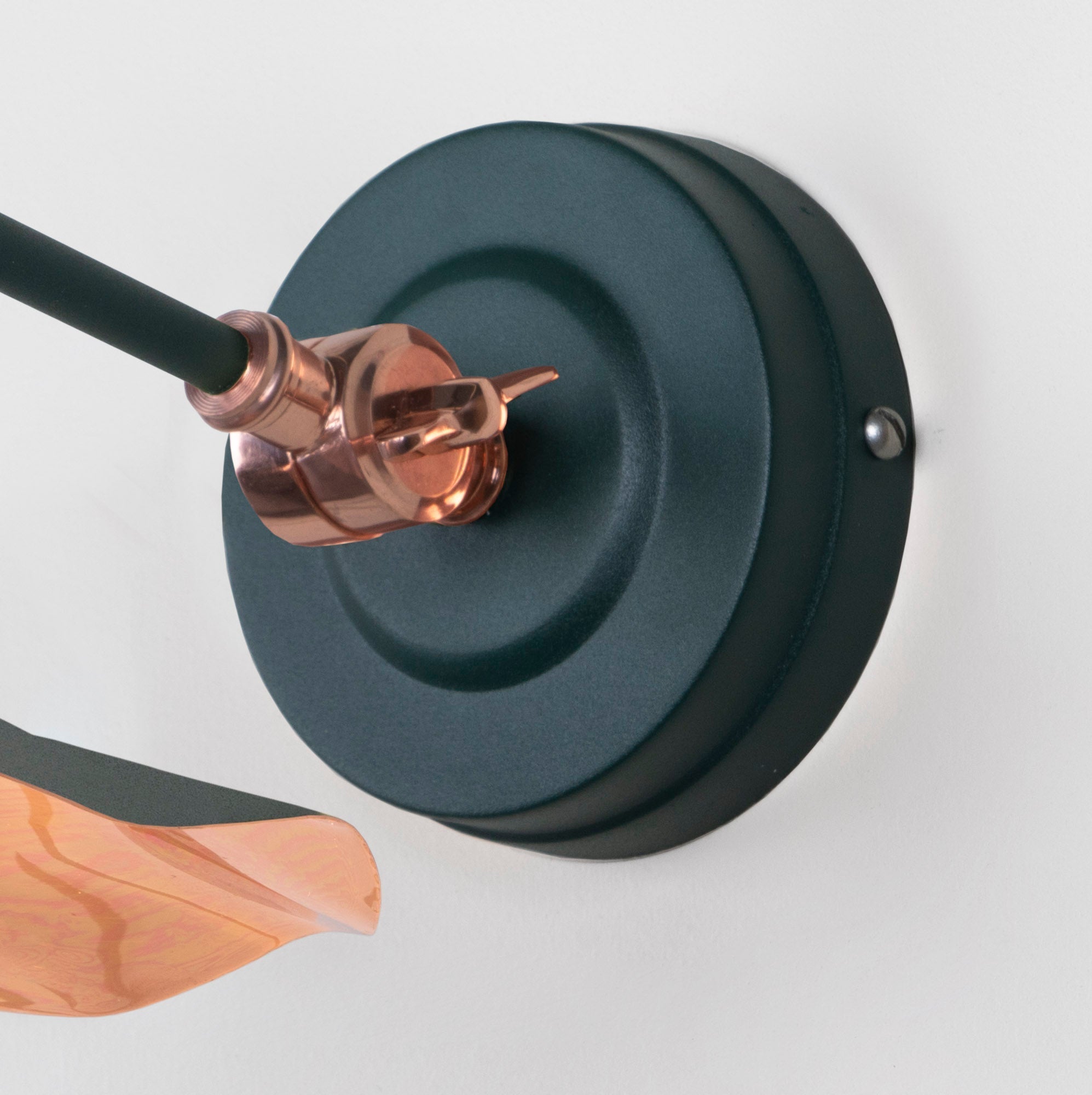 Smooth Copper Flora Wall Light | Smooth Copper Dingle - From The Anvil - EB London